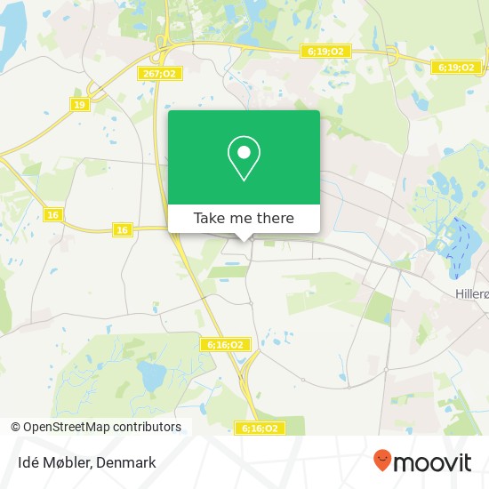 Idé Møbler map