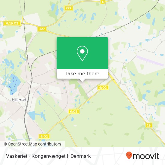 Vaskeriet - Kongenvænget I map