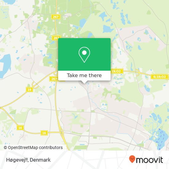 Høgevej!! map