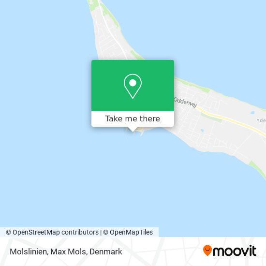 Molslinien, Max Mols map