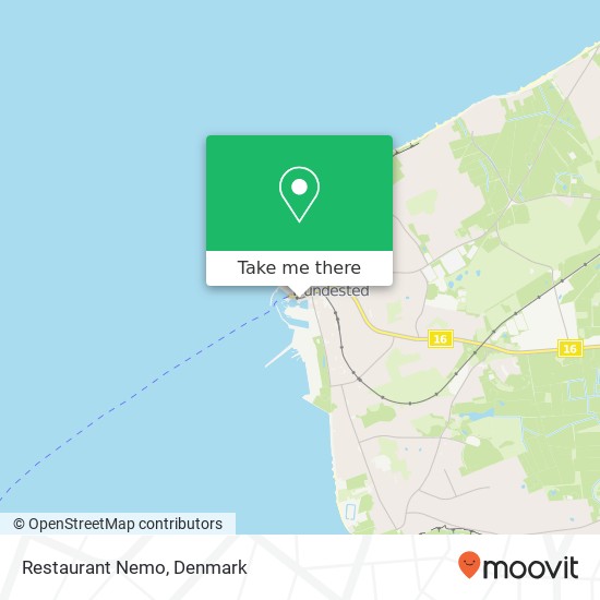Restaurant Nemo map