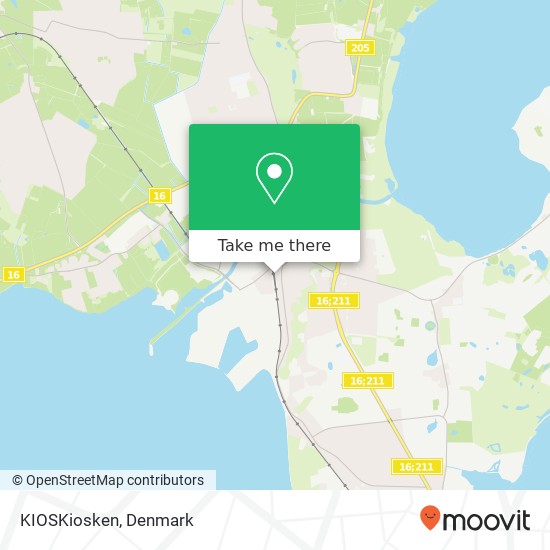 KIOSKiosken map