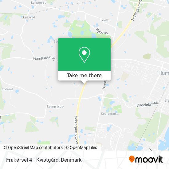 Frakørsel 4 - Kvistgård map