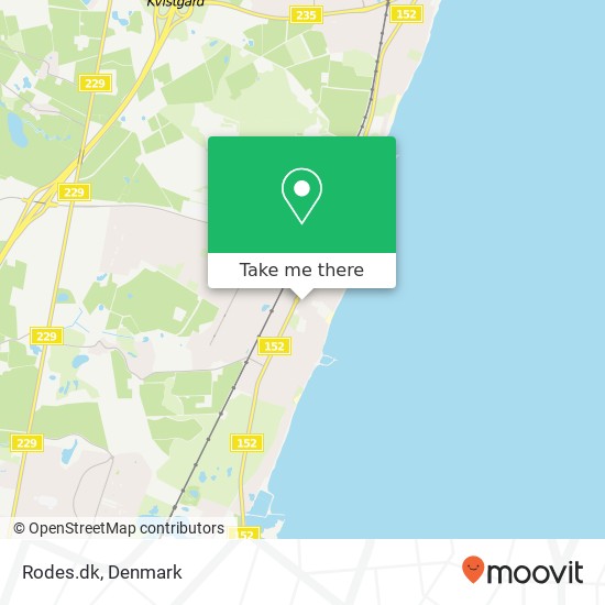 Rodes.dk map