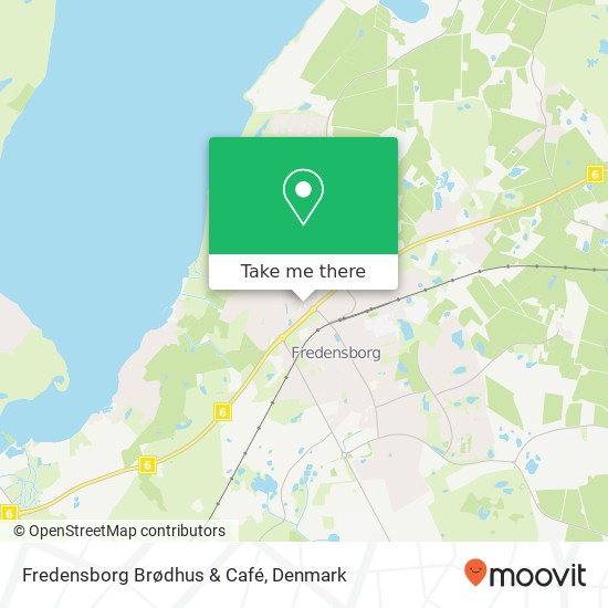 Fredensborg Brødhus & Café map