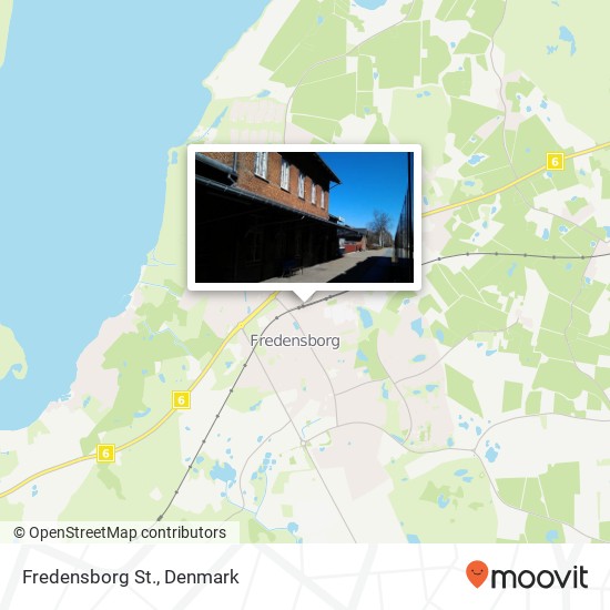 Fredensborg St. map