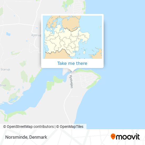 Norsminde map