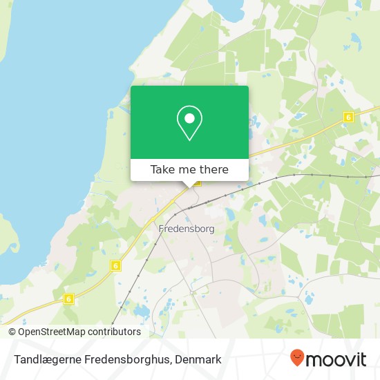 Tandlægerne Fredensborghus map