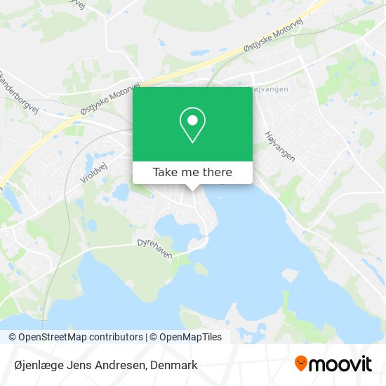 Øjenlæge Jens Andresen map