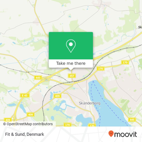 Fit & Sund map