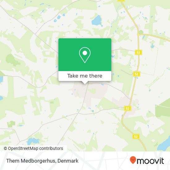 Them Medborgerhus map