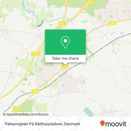 Pølsevognen På Rådhuspladsen map