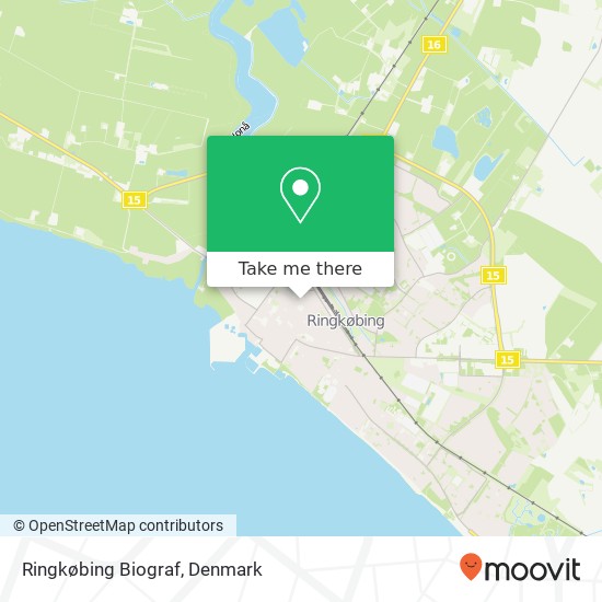 Ringkøbing Biograf map