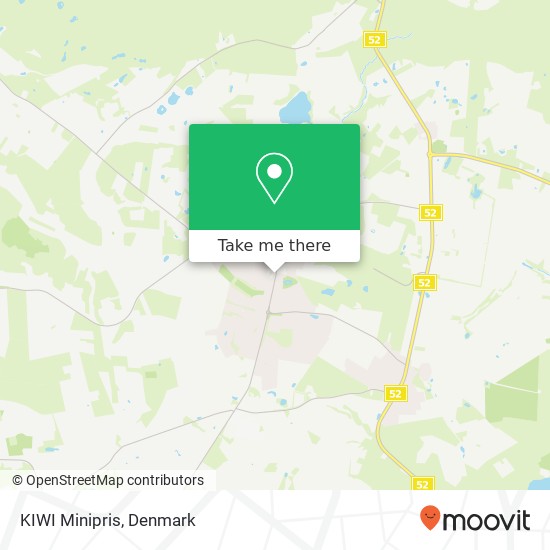 KIWI Minipris map