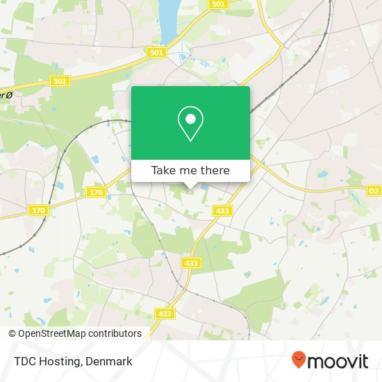 TDC Hosting map