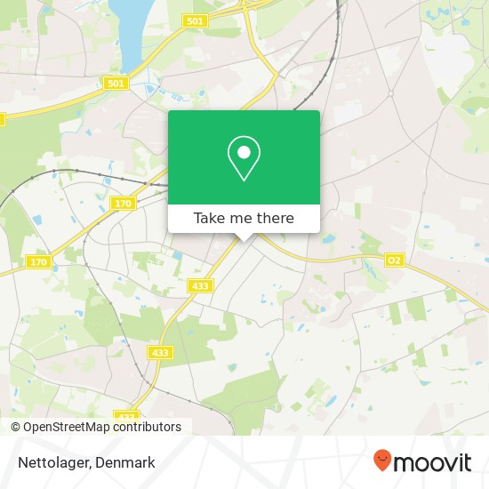 Nettolager map