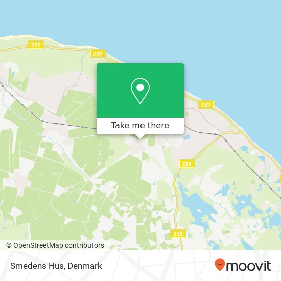 Smedens Hus map