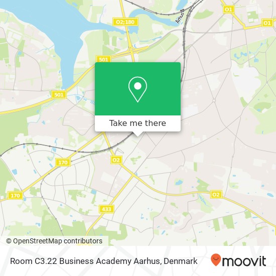 Room C3.22 Business Academy Aarhus map