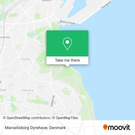Marselisborg Dyrehave map