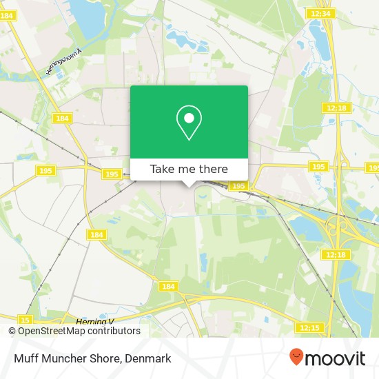 Muff Muncher Shore map