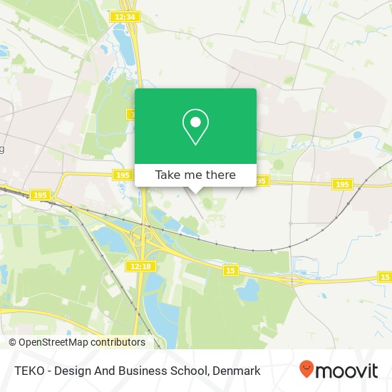 TEKO - Design And Business School map