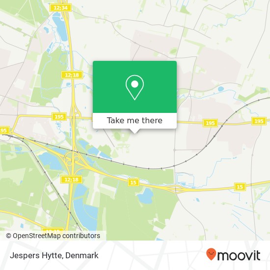 Jespers Hytte map