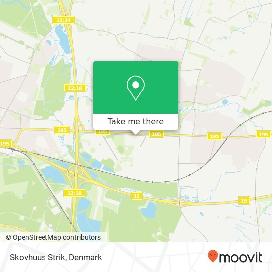 Skovhuus Strik map