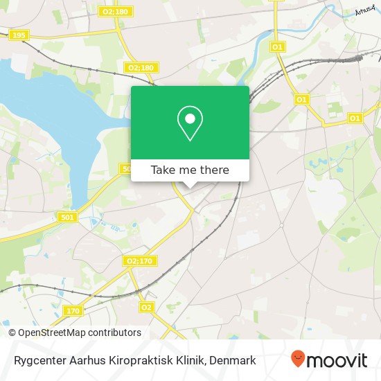Rygcenter Aarhus Kiropraktisk Klinik map