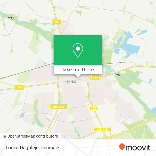 Lones Dagpleje map