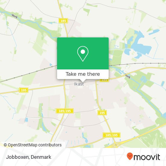 Jobboxen map