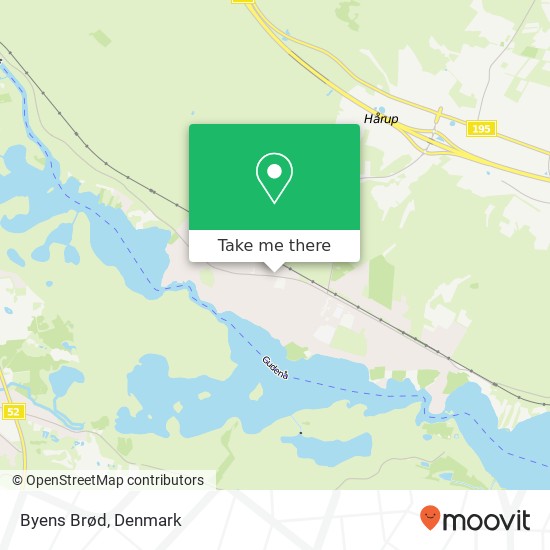 Byens Brød map