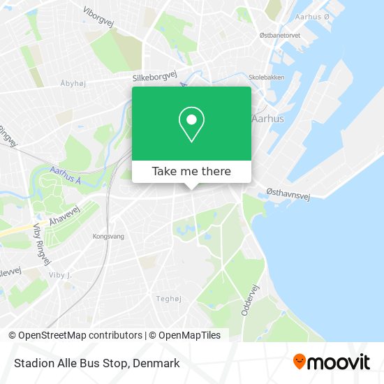 Stadion Alle Bus Stop map