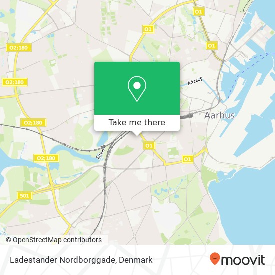 Ladestander Nordborggade map