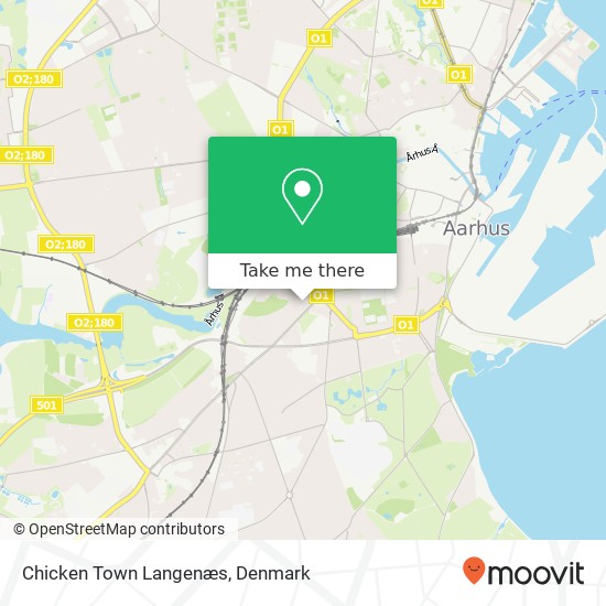 Chicken Town Langenæs map