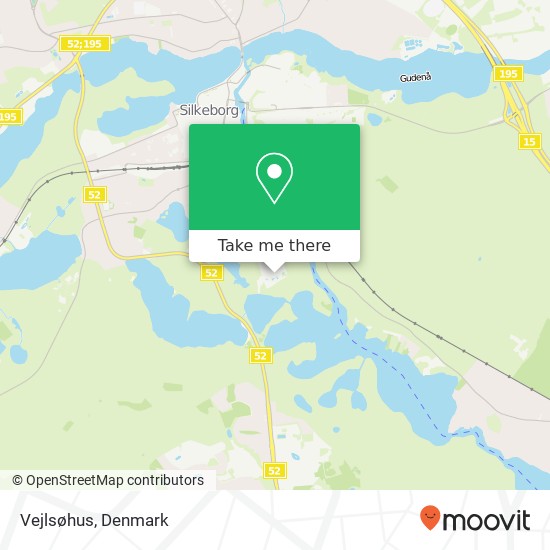 Vejlsøhus map