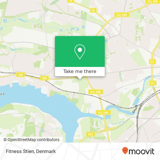 Fitness Stien map