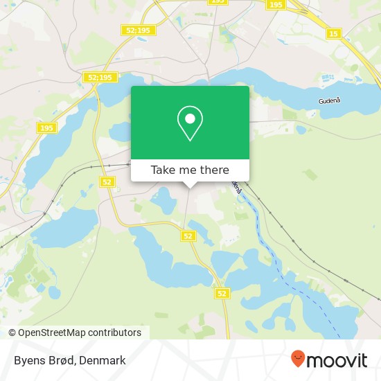 Byens Brød map