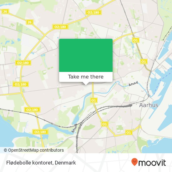 Flødebolle kontoret map