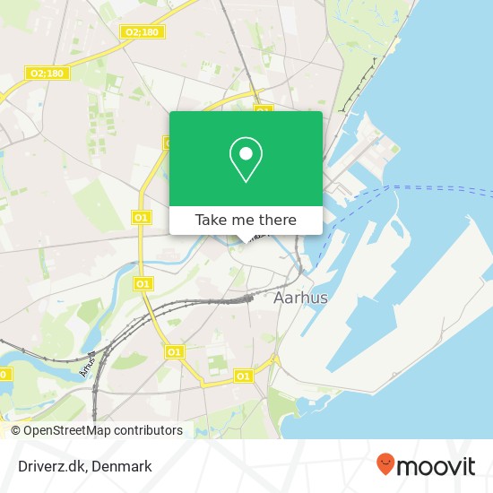 Driverz.dk map