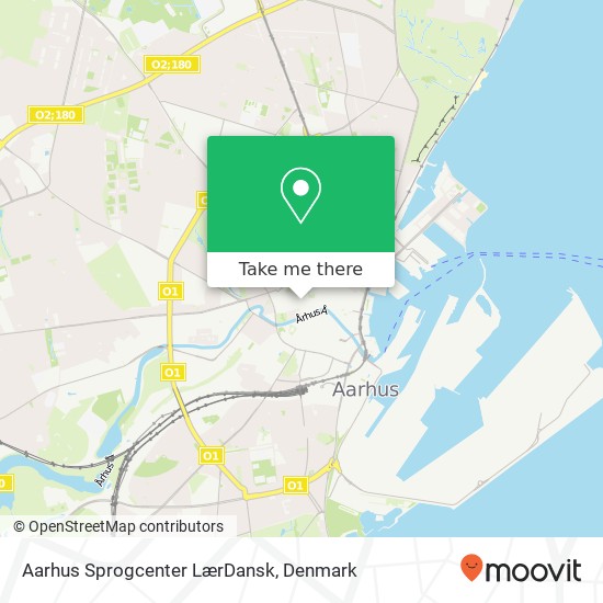 Aarhus Sprogcenter LærDansk map