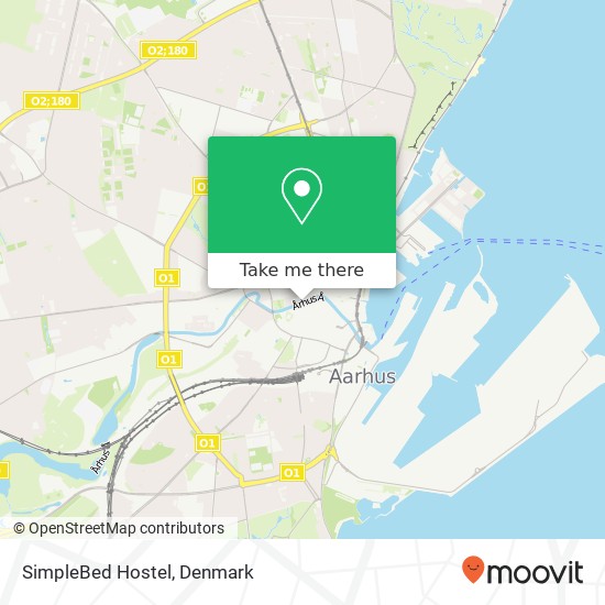 SimpleBed Hostel map