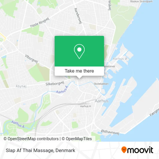 Slap Af Thai Massage map