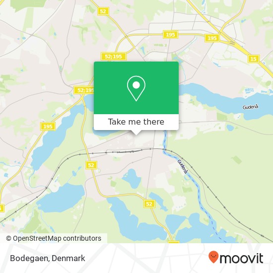 Bodegaen map