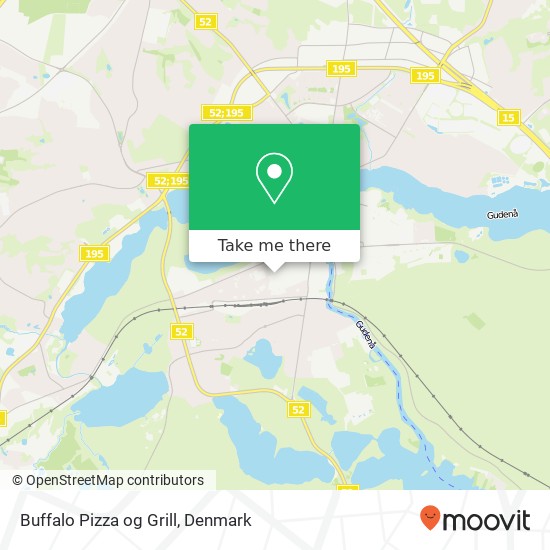 Buffalo Pizza og Grill map