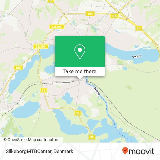 SilkeborgMTBCenter map