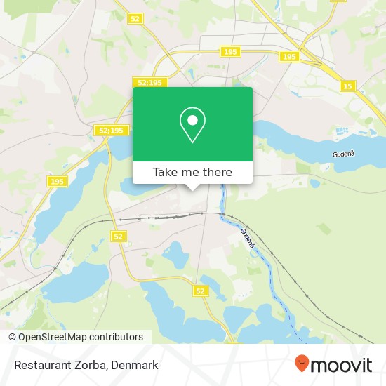 Restaurant Zorba map