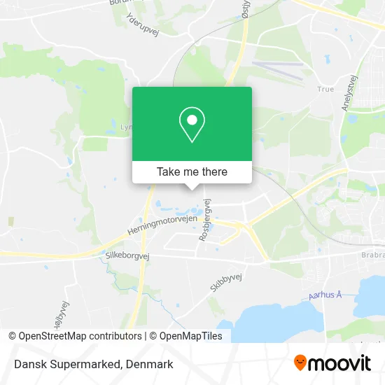 Dansk Supermarked map