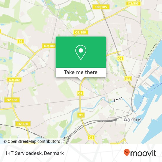 IKT Servicedesk map