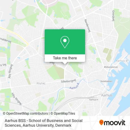 Aarhus BSS - School of Business and Social Sciences, Aarhus University map