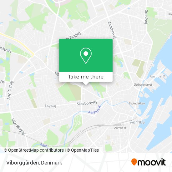 Viborggården map